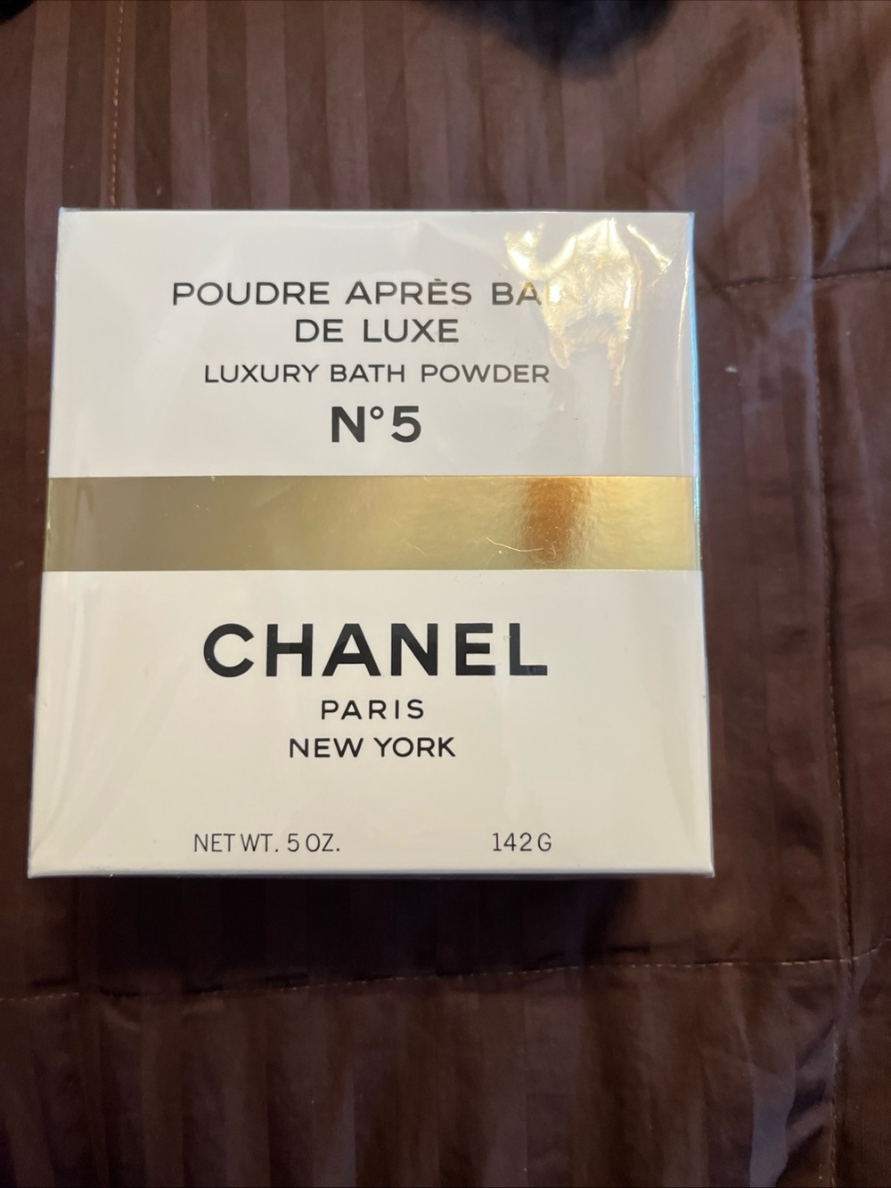 Chanel No. 5 Luxury Bath Powder 5 oz. 142 G New Sealed